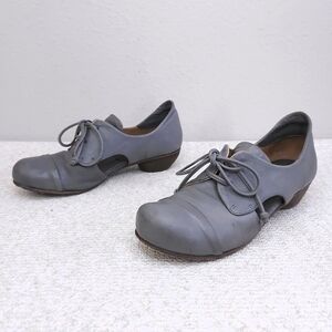 P. Monjo Argila Cut-Out Lace-Up Heeled Booties